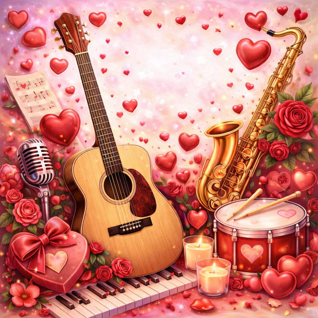 Лучшие музыкальные подарки ко Дню святого Валентина