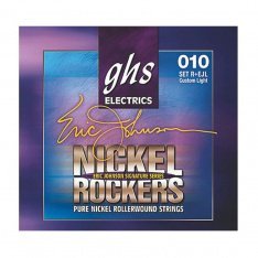 Струны для электрогитары GHS R+EJL Nickel Rockers Eric Johnson