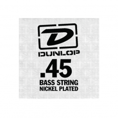 Струна для бас-гитары Dunlop Heavy Core Nickel Plated .045