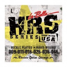 Струны для электрогитары La Bella HRS-L Nickel-Plated Round Wound – Light 09-46