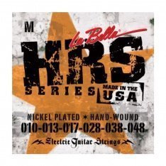 Струны для электрогитары La Bella HRS-M Nickel-Plated Round Wound – Medium 10-48