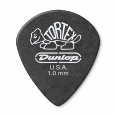 Медіатор Dunlop 482P1.0 Tortex Pitch Black Jazz III 1.0 mm (12 шт.)