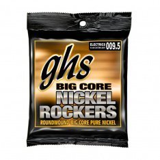 Струни для електрогітари GHS Nickel Rockers Big Core BCCL, 9,5-48