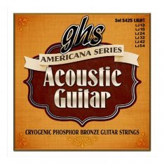 Струни для акустичної гітари GHS S425 (12-54 Americana Phosphor Bronze)