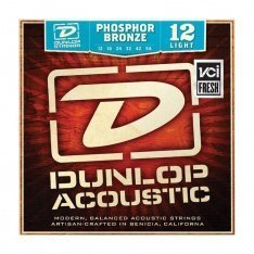 Струни для акустичної гітари Dunlop Phosphor DAP1047J Bronze Light 12-String