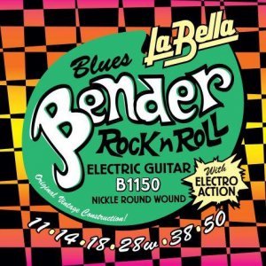 Струни для електрогітари La Bella B1150 Blues Bender Electric Guitar Strings 11-50
