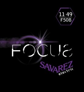 Струни для електрогітари Savarez Focus F50B, 11-49