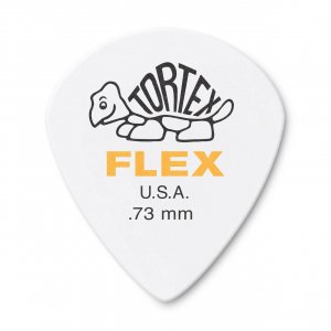 Медіатор Dunlop 468R.73 Tortex Flex Jazz III .73 mm (72 шт.)
