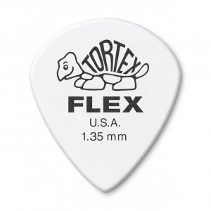 Медіатор Dunlop 468R1.35 Tortex Flex Jazz III 1.35 mm (72 шт.)