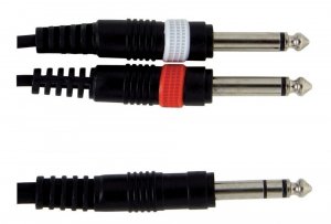 Інсертний кабель GEWA Basic Line Stereo Jack 6,3 мм/2x Mono Jack 6,3 мм (1,5 м)