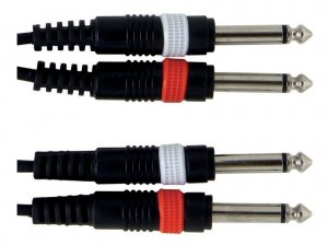 Інсертний кабель GEWA Basic Line 2x Mono Jack 6,3 мм/2x Mono Jack 6,3 мм (1,5 м)