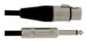 Микрофонный кабель GEWA Pro Line XLR(f)/Mono Jack 6,3 мм (1,5 м)