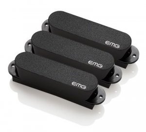 Звукосниматели для электрогитары EMG S Set Black (керамика, активные)