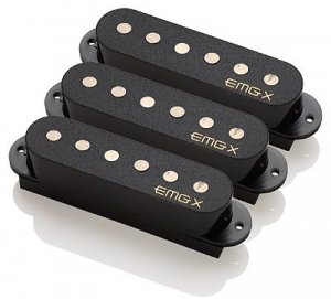 Звукознімачі для електрогітари EMG SAVX Set Black (AlNiCo 5, активні)