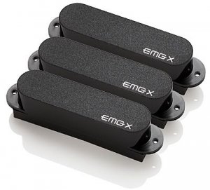 Звукосниматели для электрогитары EMG SX Set Black (керамика, активные)