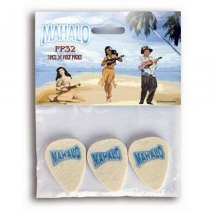 Медіатори для укулеле Mahalo FP-32/BAG фетрові (3шт)
