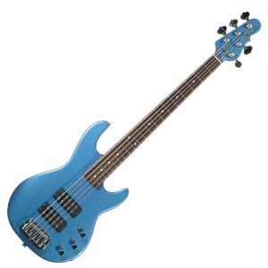 Бас-гітара G&L L2500 (Lake Placid Blue, Rosewood) Made in Fullerton