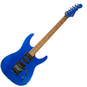 Електрогітара G&L Invader Plus (Electric Blue, Rosewood) Made in Fullerton