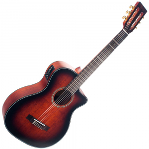 Классическая гитара с подключением Valencia VA434CECSB Auditorium 4/4