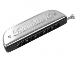 Губная гармошка Hohner Chrometta 10 M25301