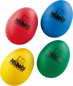 Комплект шейкерів "яйце" Meinl Nino NINOSET540 Egg Shaker Assortment (4 шт.)