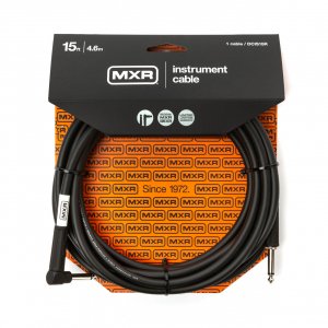 Кабель инструментальный Dunlop DCIS15R MXR INSTR CABLE (4,5м; угловой)
