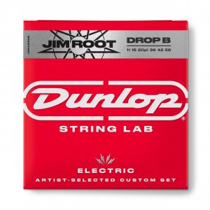Струни для електрогітари Dunlop JRN1156DB Jim Root Nickel Wound (Drop B)