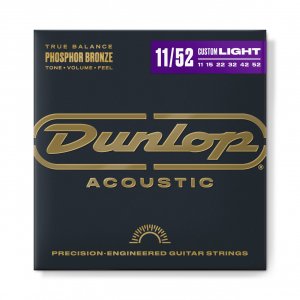 Струны для акустической гитары Dunlop DAP1152 Phosphor Bronze Medium Light