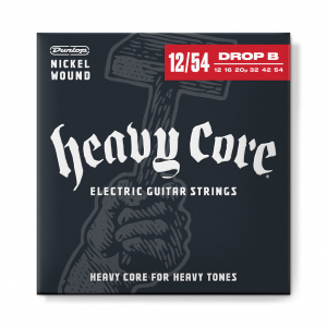 Струни для електрогітари Dunlop DHCN1254 Nickel Wound Heavy Core Drop B