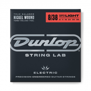 Струны для электрогитары Dunlop DEN0838 Nickel Plated Steel Extra Light