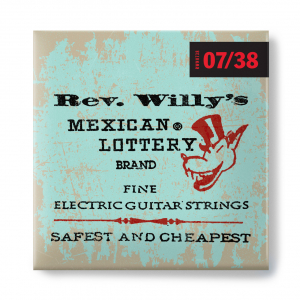 Струны для электрогитары Dunlop RWN0738 Rev. Willy