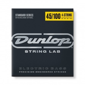 Струны для бас-гитары Dunlop DBS45100 Stainless Steel Med Light