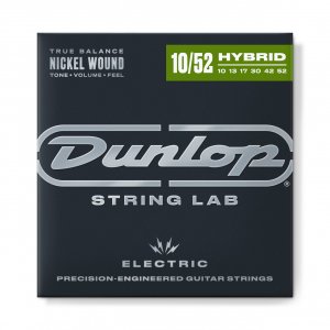 Струны для электрогитары Dunlop DEN1052 Nickel Plated Steel Light/Heavy