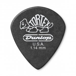 Медіатор Dunlop 482P1.14 Tortex Pitch Black Jazz III 1.14 mm (12 шт.)