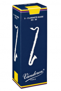 Тростина для бас-кларнету Vandoren Bass Clarinet Traditional 3 (5 шт)
