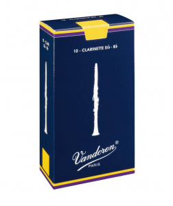 Тростина для кларнету Bb Vandoren Bb Clarinet Traditional 3 (10 шт)