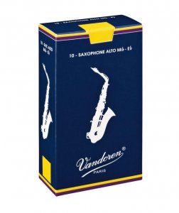 Тростина для альт-саксофона Vandoren Alto Saxophone Traditional 3 1/2 (10 шт)