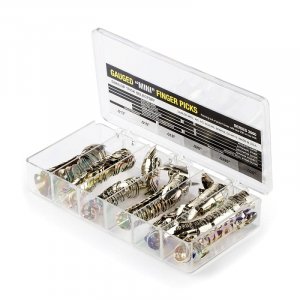 Набор медиаторов Dunlop 3060 Nickel Silver Mini Fingerpick Cabinet (120 шт.)