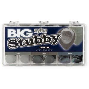 Набор медиаторов Dunlop 4450 Big Stubby Nylon Cabinet