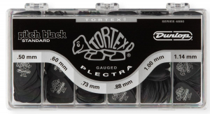 Набір медіаторів Dunlop 4880 Tortex Pitch Black Standard (432 шт.)
