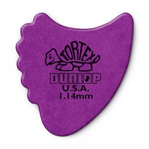 Медиатор Dunlop 414R1.14 Tortex Fin 1.14 mm (72 шт.)