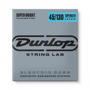 Струни для 5-струнної бас-гітари Dunlop DBSBS45130T Super Bright Steel Tapered