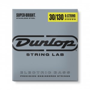 Струны для 6-струнной бас-гитары Dunlop DBSBS30130 Super Bright Steel