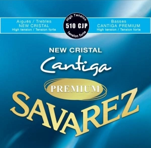 Струны для классической гитары Savarez 510CJP New Cristal Cantiga High Tension