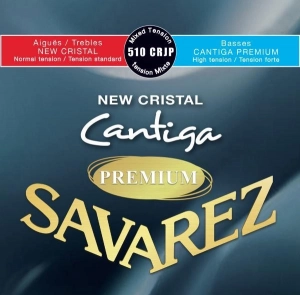 Струни для класичної гітари Savarez New Cristal Cantiga Premium 510CRJP Mixed Tension