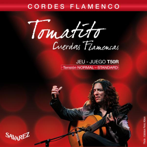 Струни для класичної гітари Savarez Tomatito Flamenco T50R Normal Tension