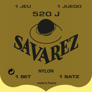 Струни для класичної гітари Savarez Traditional 520F High Tension G3w