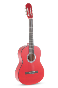 Класична гітара GEWA Basic 3/4 Transparent Red