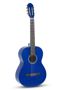 Класична гітара GEWA Basic 4/4 Transparent Blue