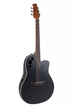 Электроакустическая гитара Applause Heritage Elite AE44II Mid Cutaway Black Satin